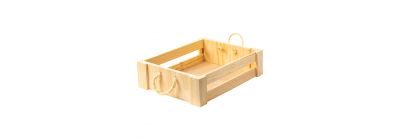 Caja madera cuadrada 32x23cm
