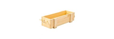 Caja madera para vino 33x10cm