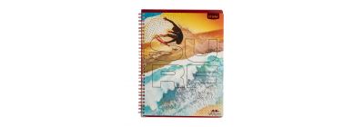 Cuaderno grande 80h Rush espiral