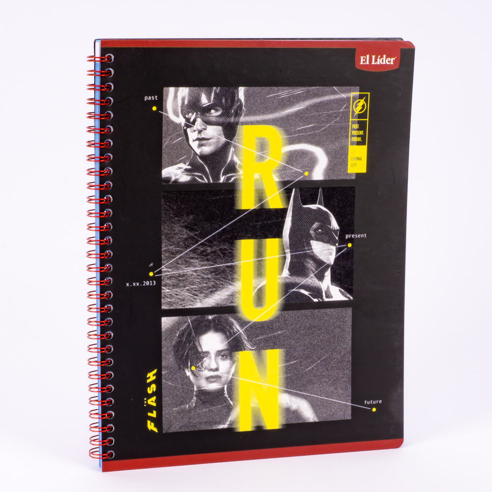 Cuaderno grande 100h Flash espiral Surtido por estilo