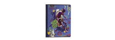 Cuaderno grande 100h Rush kids cosido