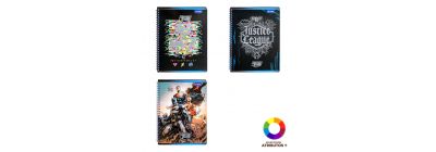 Cuaderno diseño superhéroes