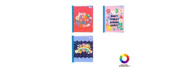 Cuaderno alegre resistente escolar