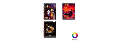 Cuaderno espiral diseño masculino