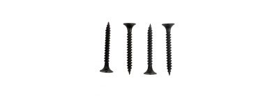 Tornillo gypsum punta fina 100und