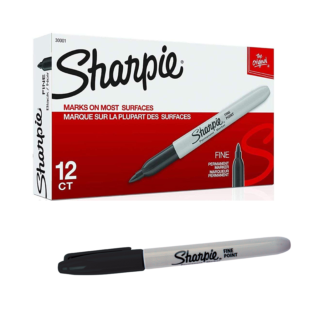 Marcador Sharpie fino negro