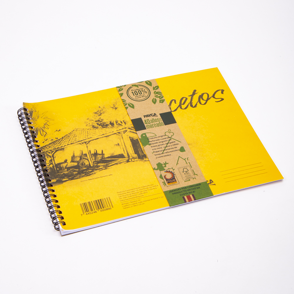 Cuaderno dibujo Payca 731 bocetos carta 40h