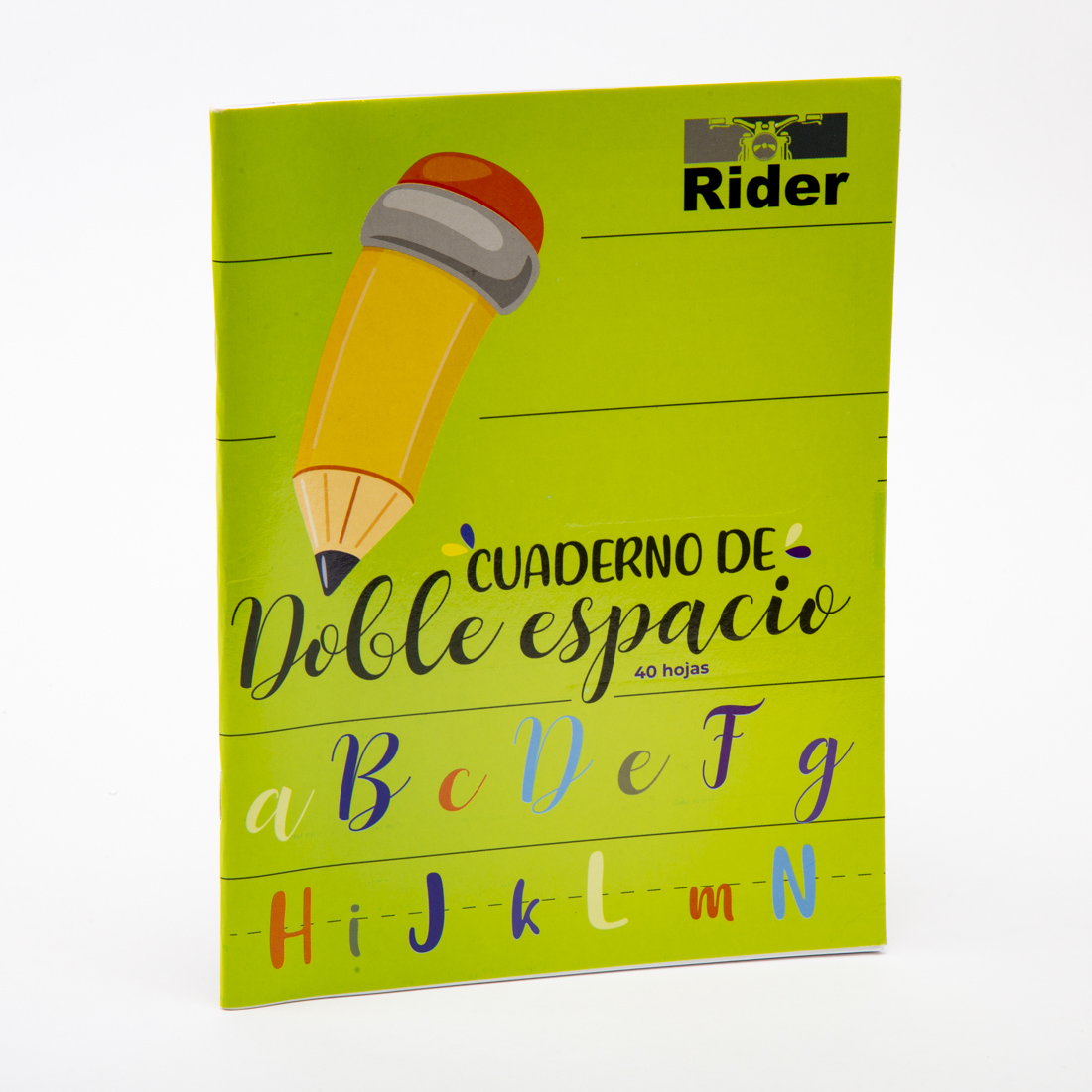 Cuaderno doble espacio 40h