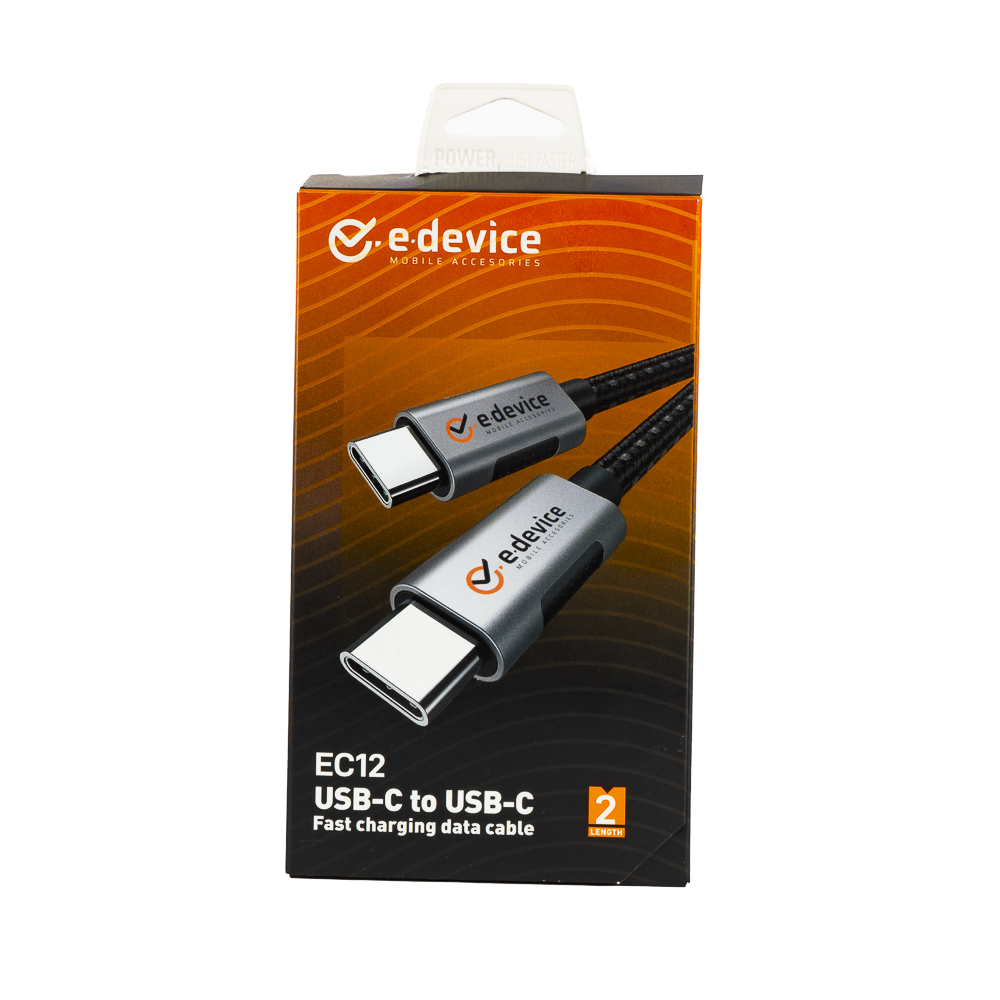 Cable pd E-Device ec12 type-c a type-c 2m