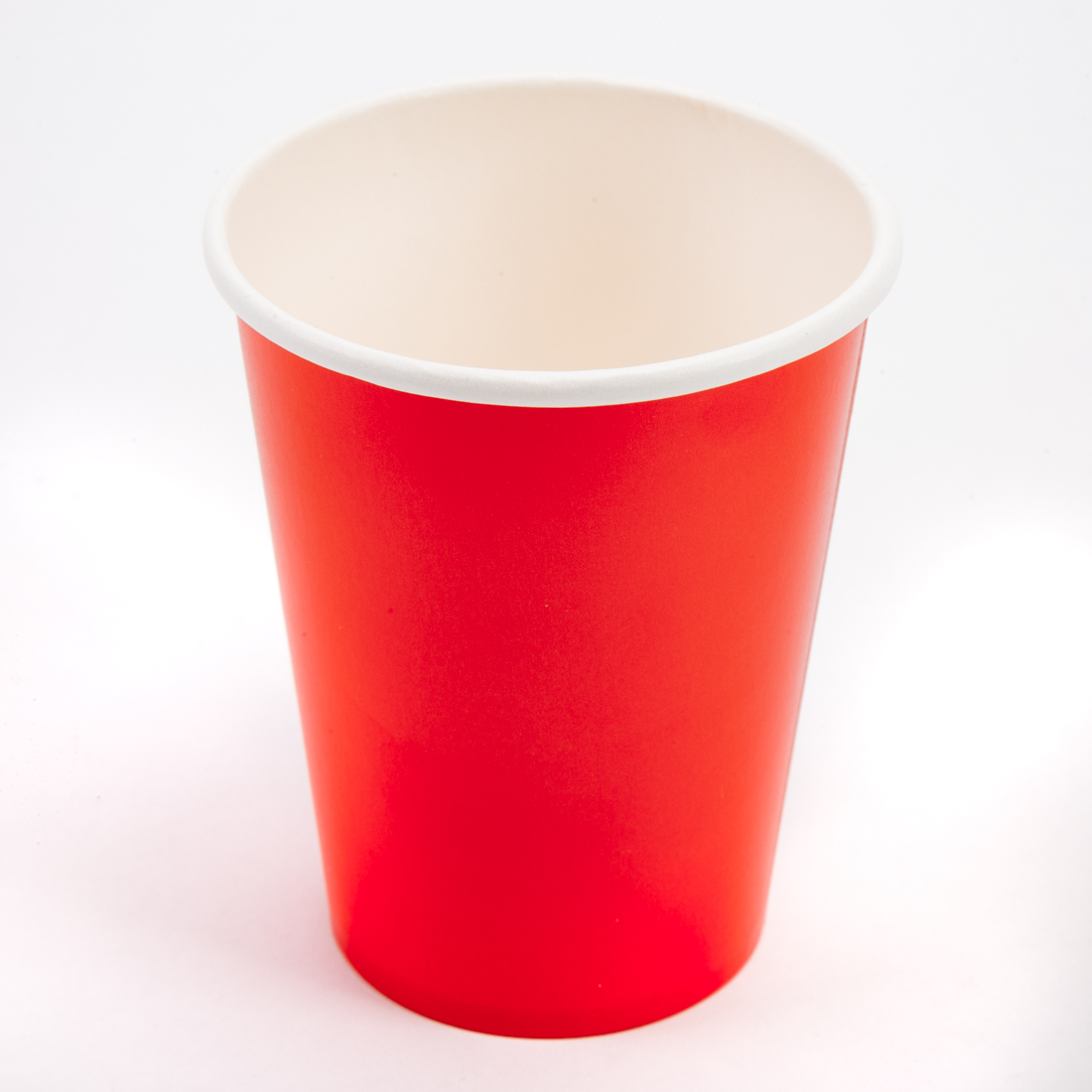 Vaso cartón 8und rojo