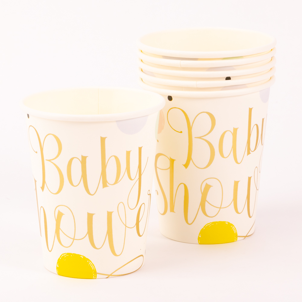 Vaso Baby Shower 9oz 6und