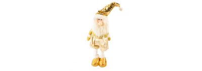 Figura santa con detalle lentejuelas 48cm