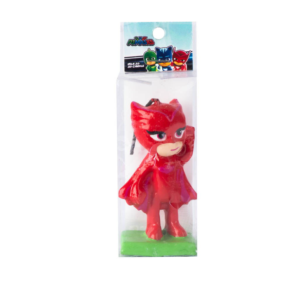 Candela figura amaya pj mask 3d rojo