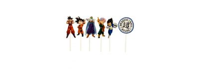 Topper decorativo Dragon Ball 6und