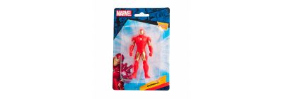 Figura acción plástico Iron Man 4pulg +3a