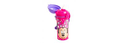 Envase plástico estampado Minnie Mouse con tira colgante 