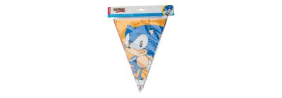 Banderin estampado Sonic surtido