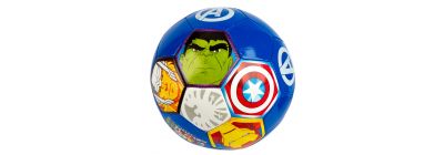 Bola fútbol estampado Avengers azul