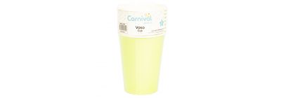 Vaso cartón 9oz 8und verde limón