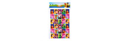 Bolsa para dulces estampado surtido 12und