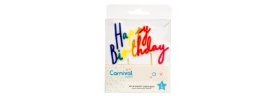 Candela happy birthday multicolor