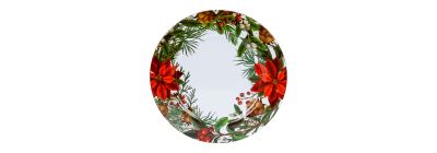 Portaplato estampado multicolor