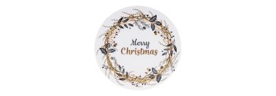 Portaplato Merry Christmas multicolor