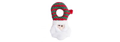 Peluche colgante navideño santa/muñeco nieve 