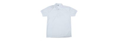 Camiseta escolar blanca cómoda