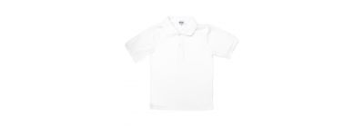 Camiseta escolar niño blanca talla 6