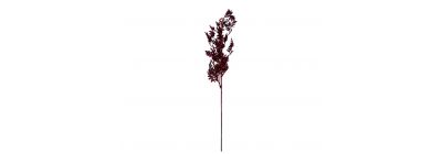 Rama escarchada color fucsia