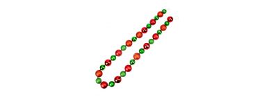 Guirnalda navideña 180 cm