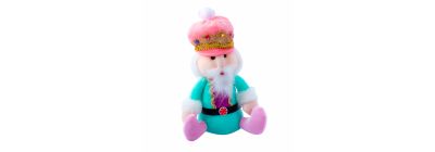 Peluche navideño cascanueces 25.4cm multicolor surtido