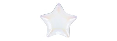 Plato estrella para eventos