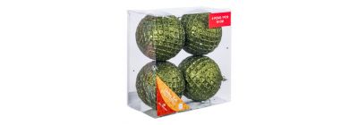Set de 4 esferas verdes