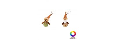 Peluche colgante navideño afelpado