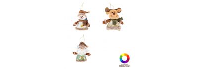 Peluche colgante navideño