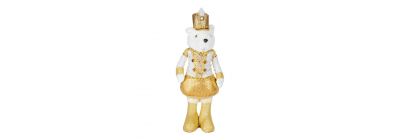 Peluche navideño oso afelpado