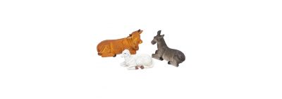 Animales poliresina para nacimiento