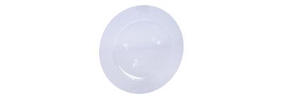 Porta plato transparente