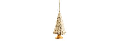 Figura árbol navideño beige