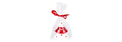 Candela árbol navideño blanco