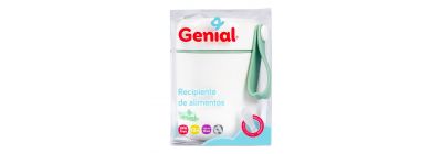 Recipiente plástico bicolor 450ml
