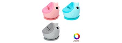 Taza silicón bebé figura pez