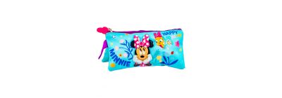 Cartuchera Minnie Mouse doble zipper