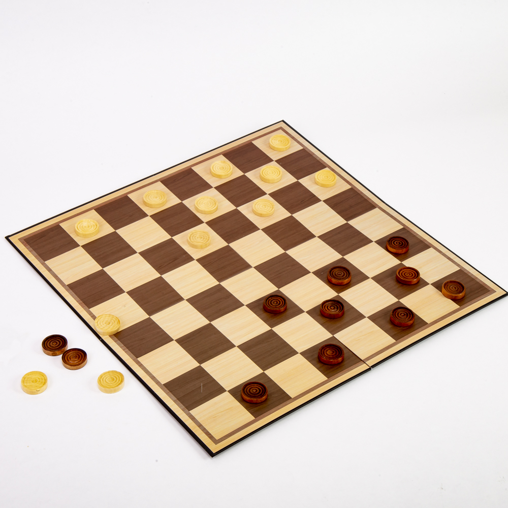 Juego clásico familiar Checkers 24pzas