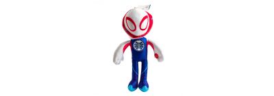 Peluche Spidey gwen-gwen clásico con sonido 12pulg blanco