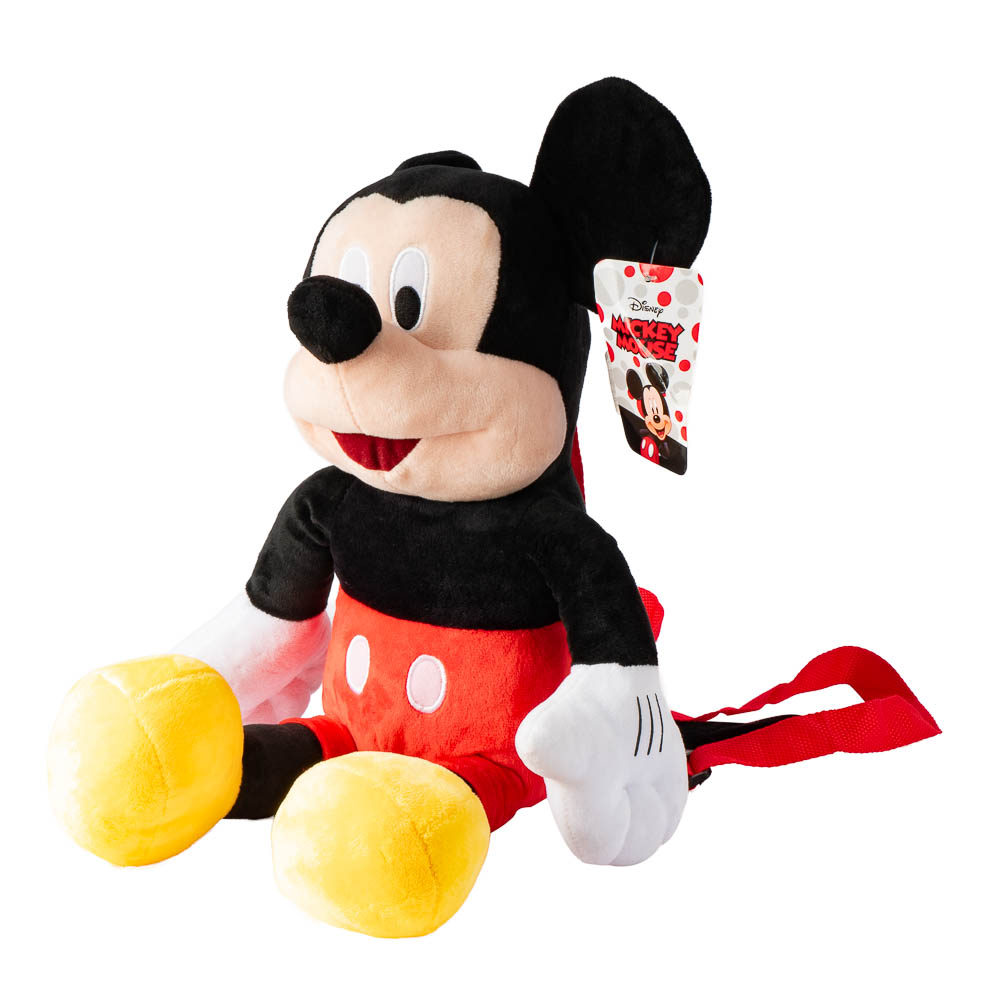 Peluche Mickey Mouse espalda con zipper 17pulg