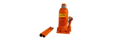 Gato hidráulico botella metal 8 toneladas naranja