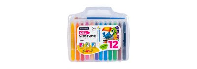 Crayones de gel retráctiles